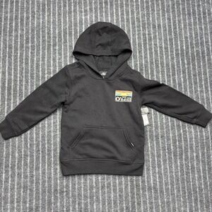 O'Neill Kids Unisex M 5-6 Black Sundown Pullover Graphic Hoodie (2482)